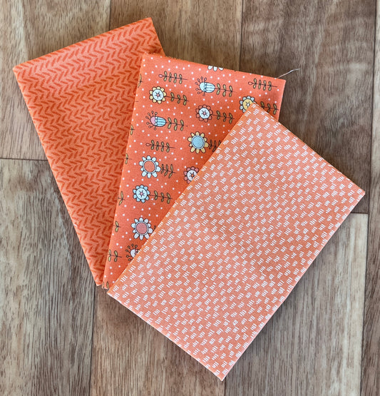 Lucky Orange Fat Eighth Bundle by Sweetwater for Moda Fabrics
