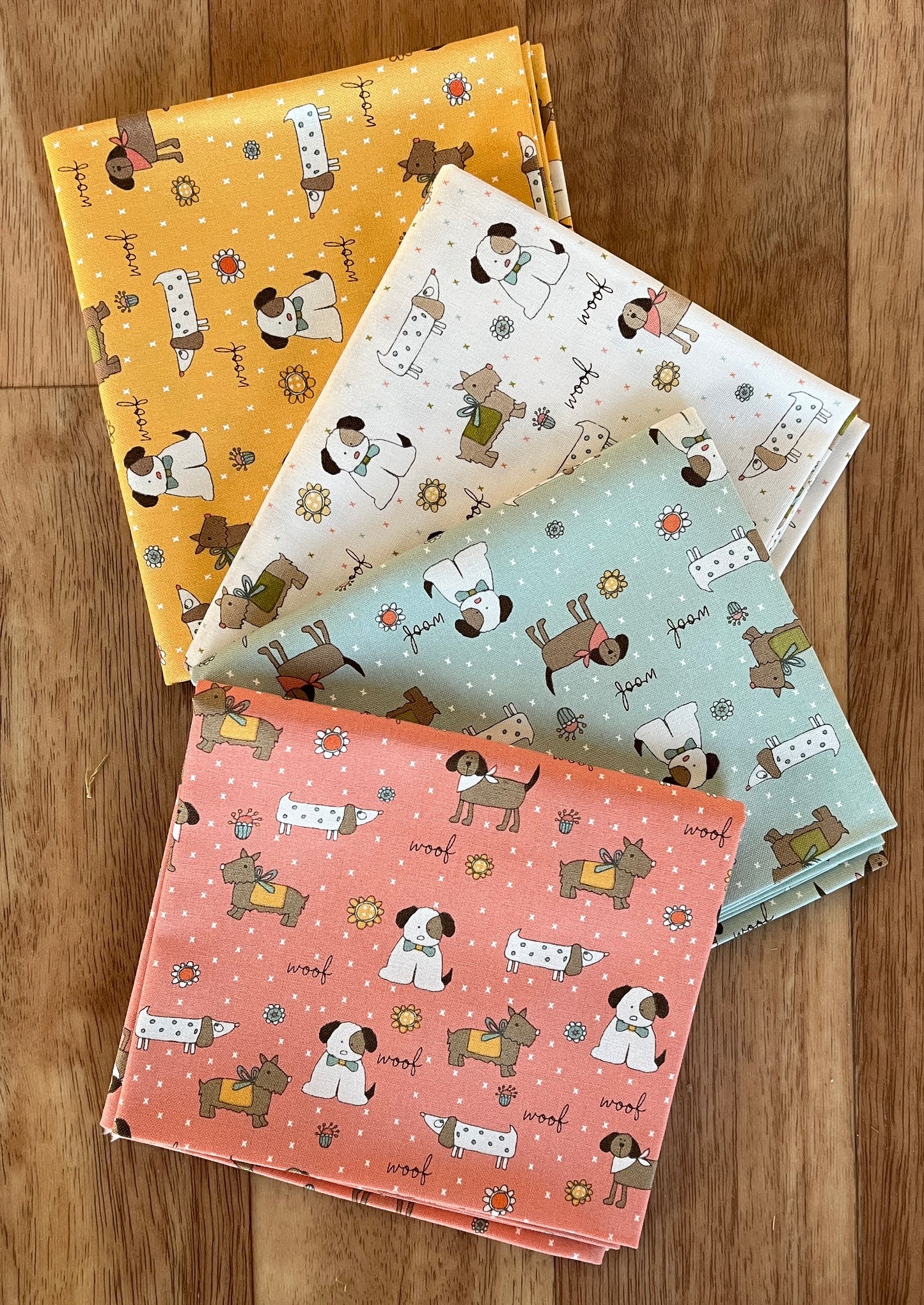 Lucky Puppy Fat Quarter Bundle by Sweetwater for Moda Fabrics