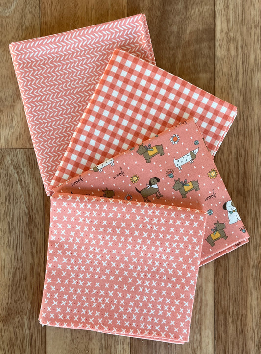 Lucky Pinks Fat Quarter Bundle by Sweetwater for Moda Fabrics