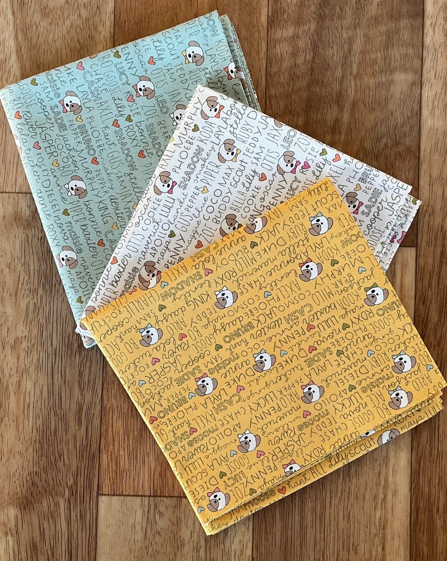 Lucky Text Fat Quarter Bundle by Sweetwater for Moda Fabrics