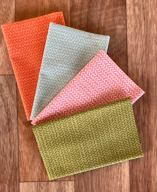 Lucky Stroll Fat Eighth Bundle by Sweetwater for Moda Fabrics