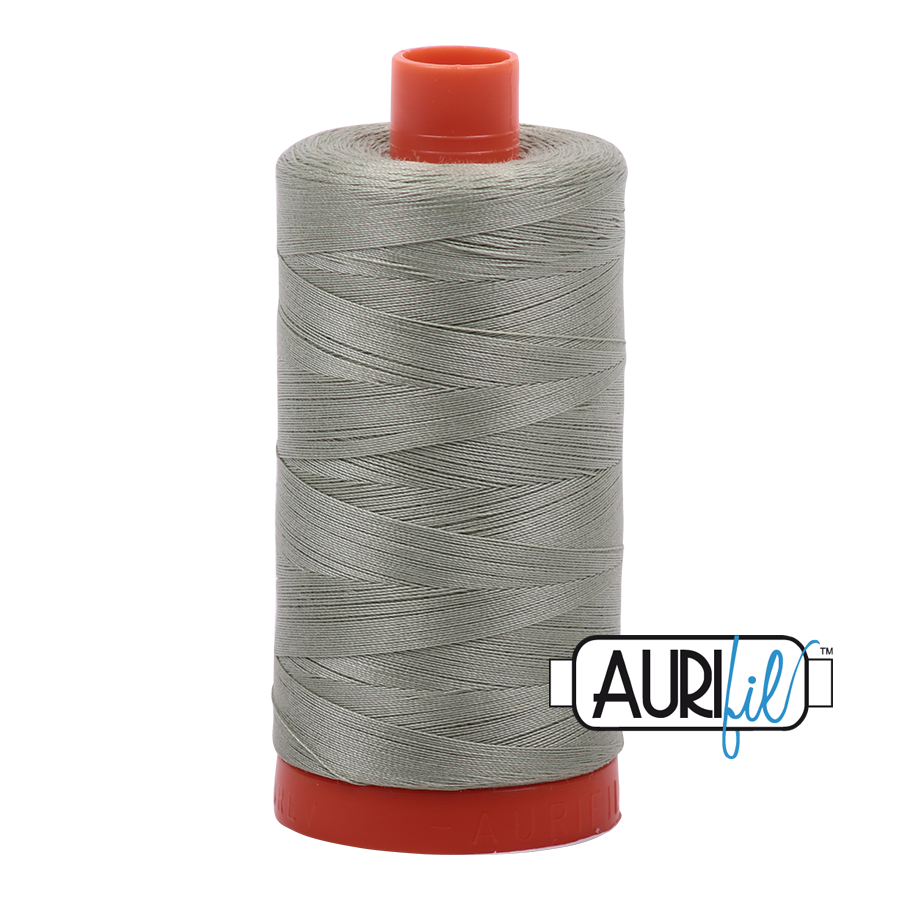Aurifil 50wt Cotton 2902 Light Laurel Green 1300m Spool