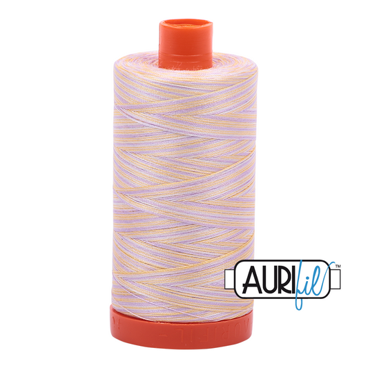 Aurifil 50wt Cotton 4651 Bari Variegated 1300m Spool