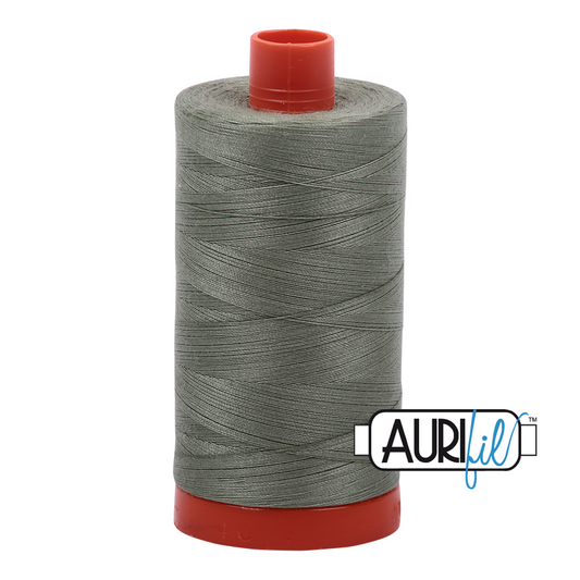 Aurifil 50wt Cotton 5019 Military Green 1300m Spool
