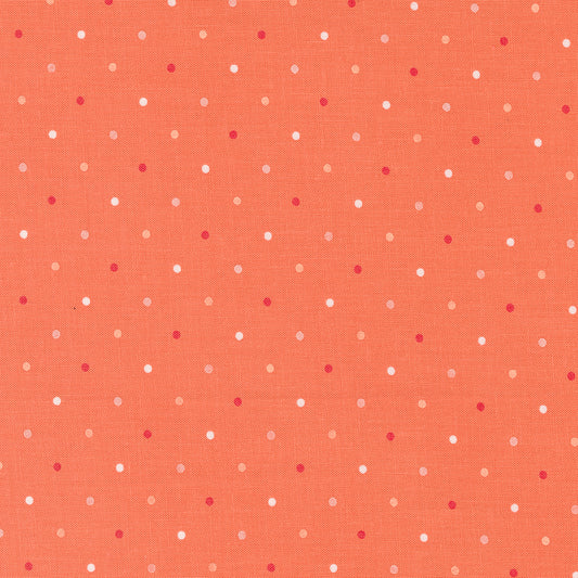 Magic Dot Coral M523011 by Lella Boutique for Moda Fabrics (sold in 25cm increments)