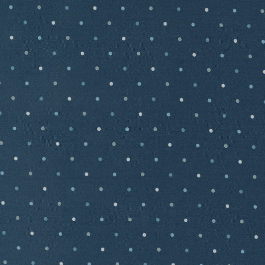 Magic Dot Midnight M523041 by Lella Boutique for Moda Fabrics (sold in 25cm increments)