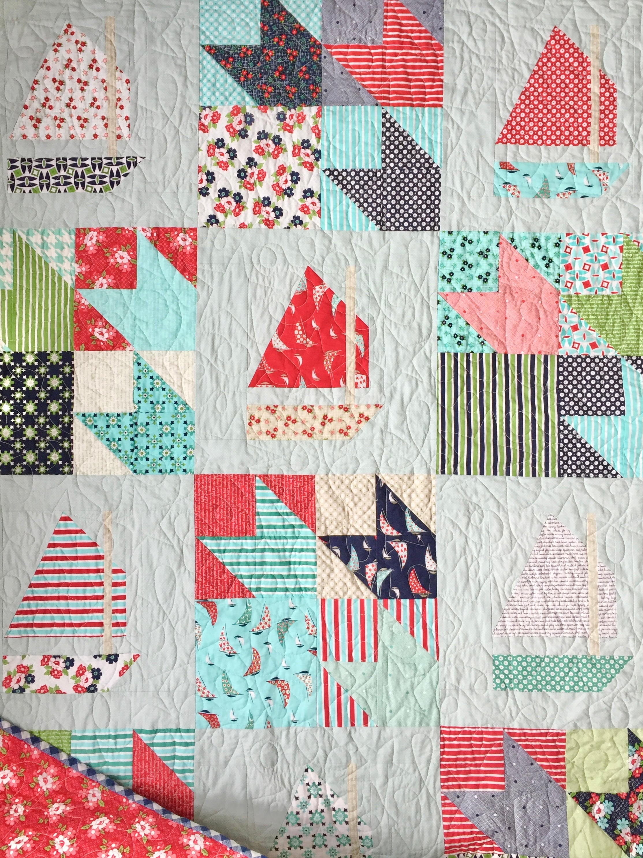 Make Sail Quilt Pattern By CakeStand Quilts The Rural Stitch Co