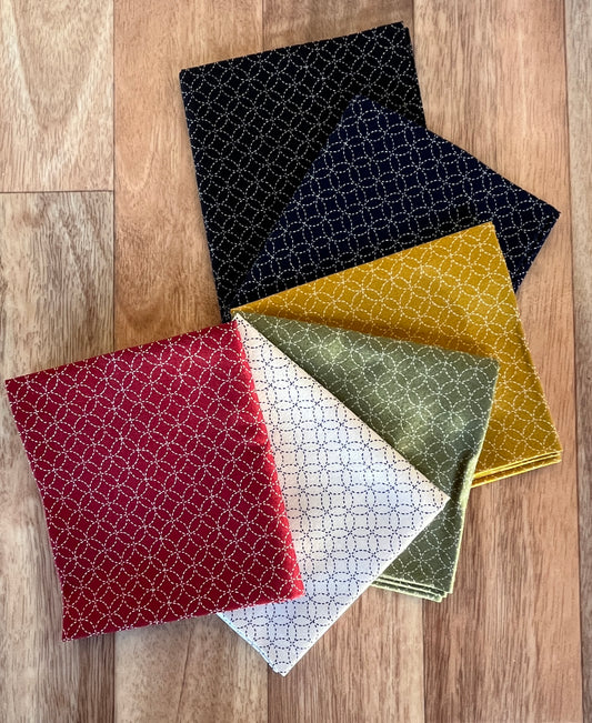 Marui Fat Quarter Bundle by Sevenberry for Nutex Fabrics