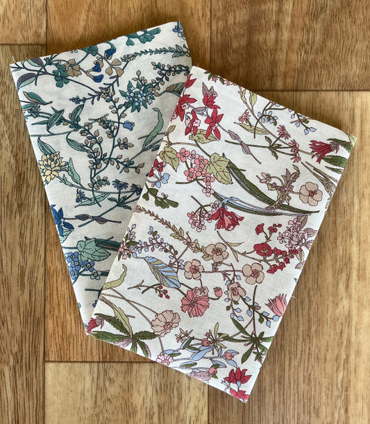 Meadow Flowers Fat Eighth Bundle Lawn Fabric by Hokkoh