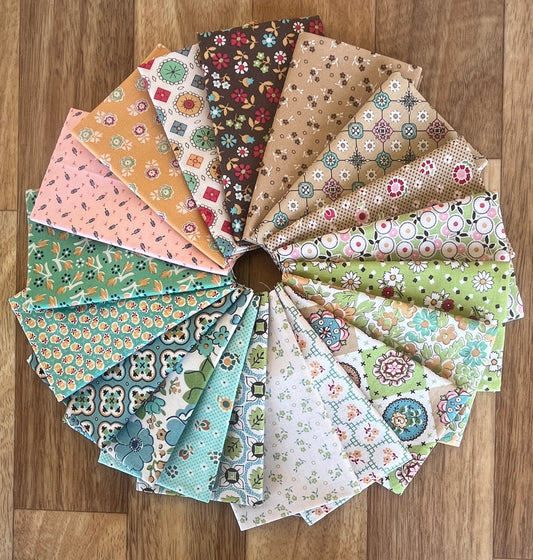 Mercantile Fat Eighth Bundle by Lori Holt