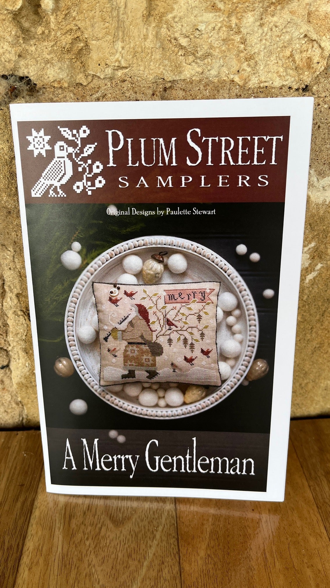 Merry Gentleman Cross Stitch Pattern Plum Street Samplers