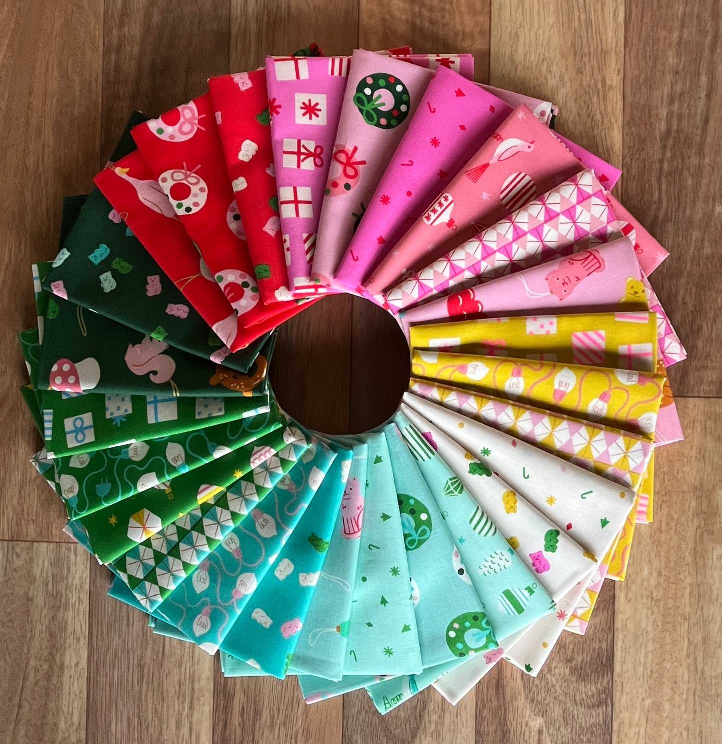Merry Happy Fat Quarter Bundle by Kimberly Kight for Ruby Star Society