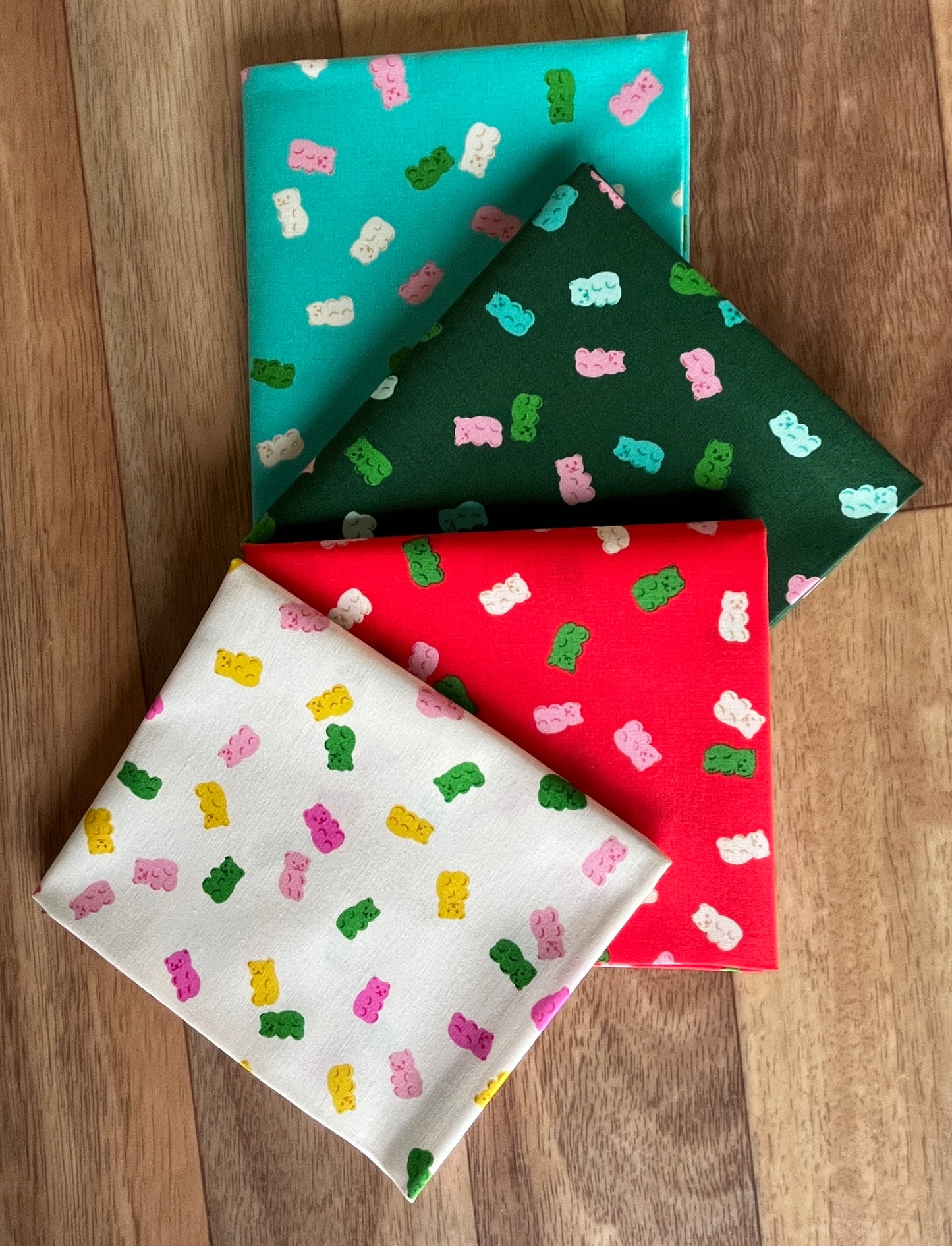 Merry Happy Gummies Fat Quarter Bundle by Kimberly Kight for Ruby Star Society
