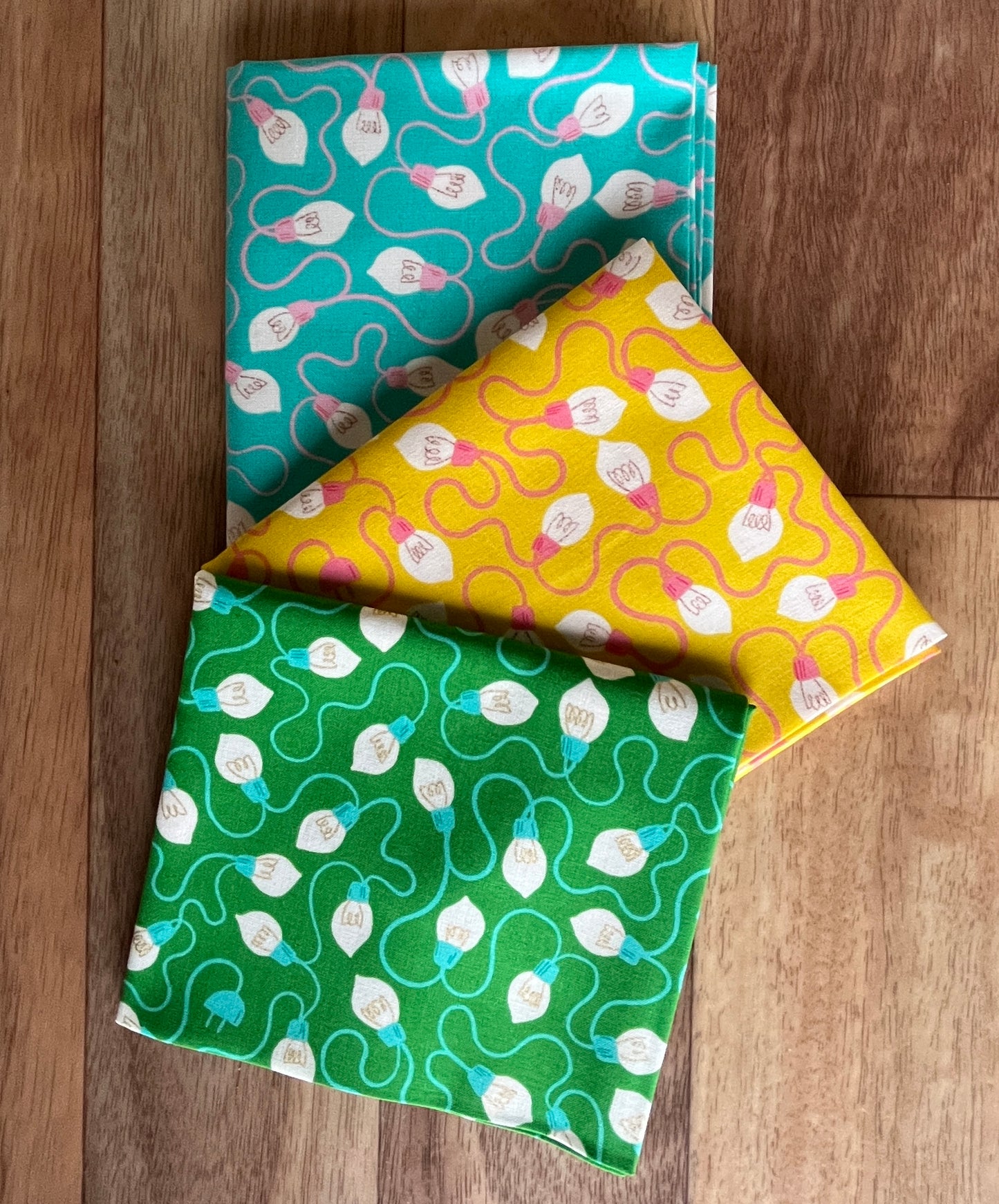 Merry Happy High Strung Fat Quarter Bundle by Kimberly Kight for Ruby Star Society