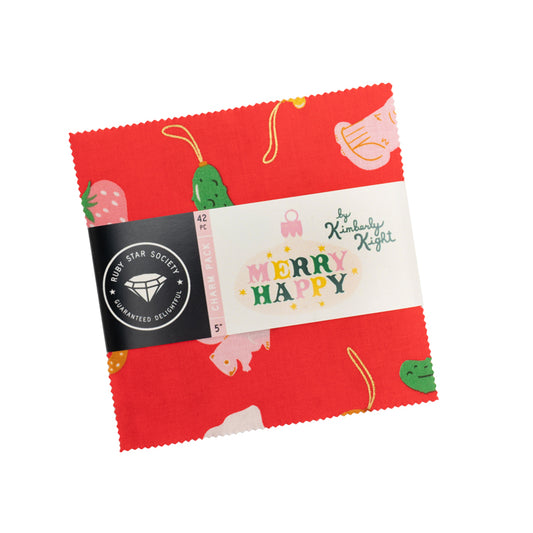 Merry Happy Charm Pack by Kimberly Kight for Ruby Star Society
