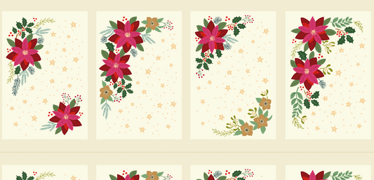 All is Bright Placemat Panel SH27 by Stuart Hillard for Lewis & Irene Fabrics