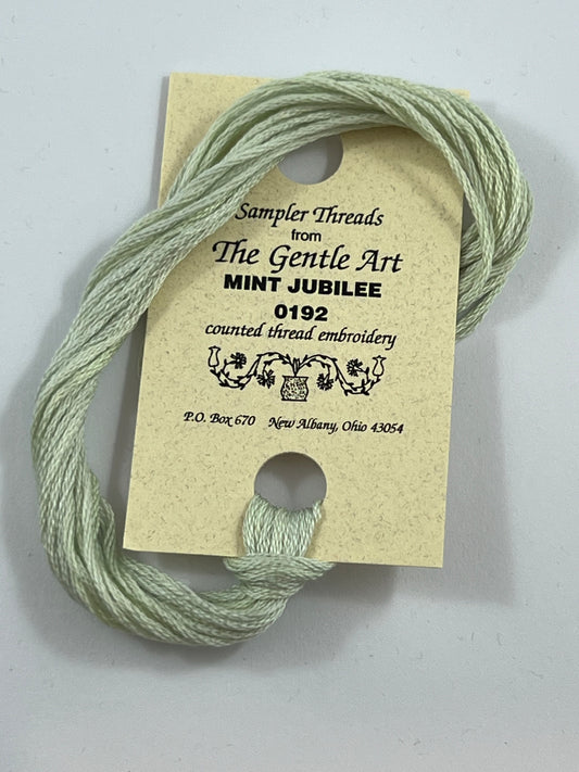 Mint Jubilee 0192 The Gentle Art Sampler Thread 6 Stranded Hand Dyed Embroidery Floss