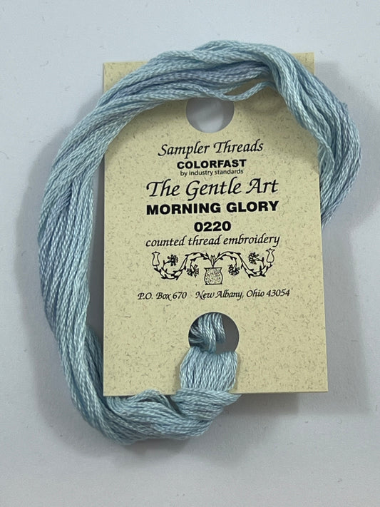 Morning Glory 0220 The Gentle Art Sampler Thread 6 Stranded Hand Dyed Embroidery Floss