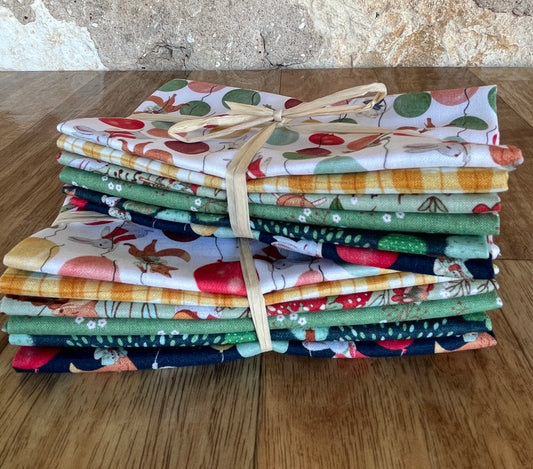 Musical Willow Fat Eighth Bundle by Mel Armstrong for Nutex Fabric