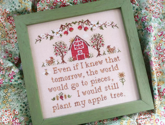 My Apple Tree Cross Stitch Pattern by Mojo Stitches