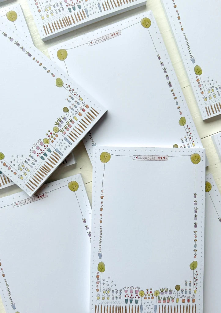 My Little Nursery Notepad by Anni Downs of Hatched and Patched