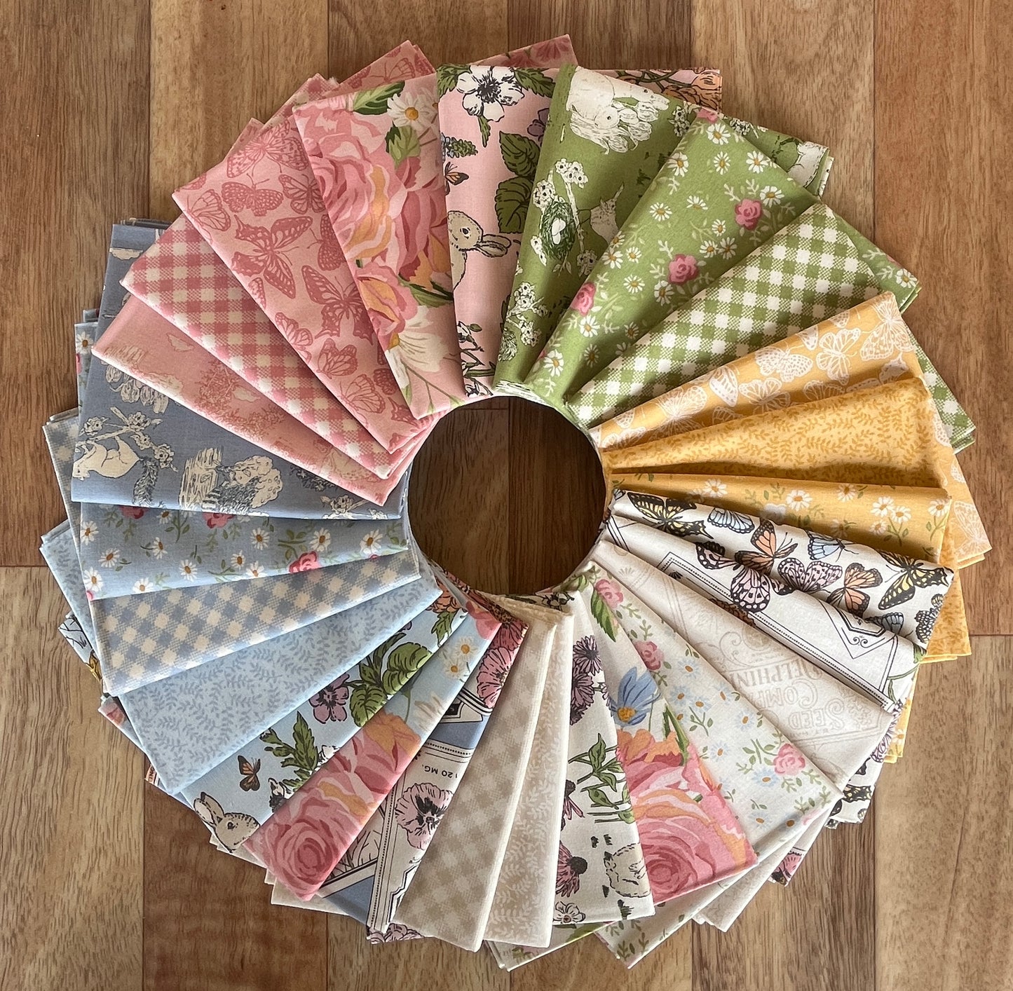 My Secret Garden Fat Quarter Bundle by Stacy Iest Hsu for Moda Fabrics