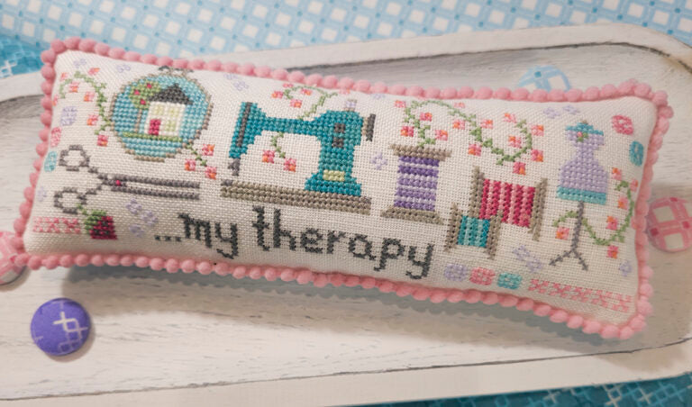 Therapy Cross Stitch Pattern by Cherry Blossoms