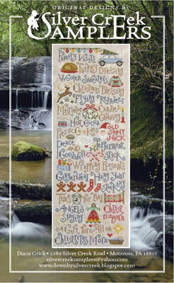 My Christmas List Cross Stitch Pattern by Silver Creek Samplers