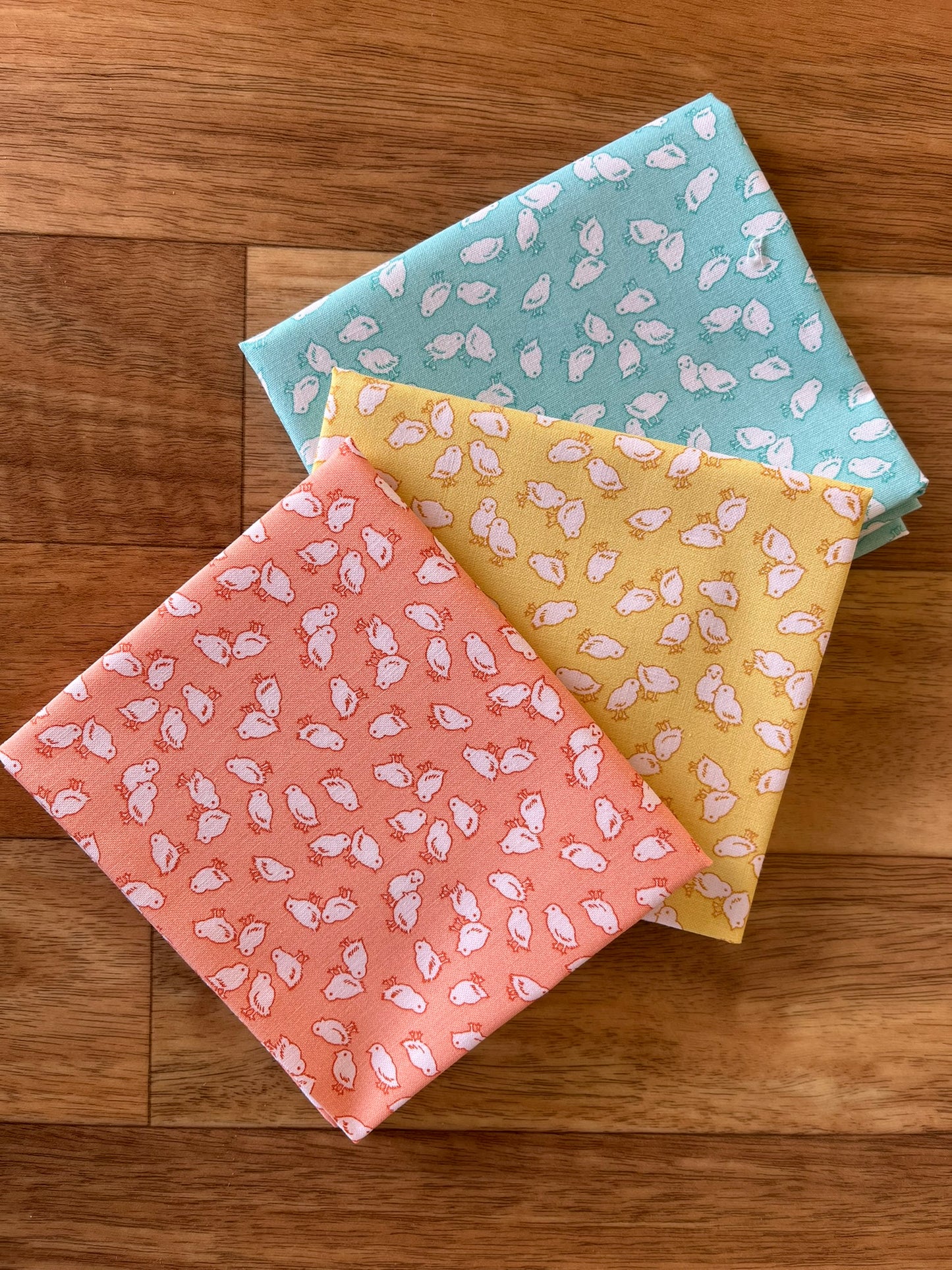 Nana Mae 7 Baby Chicks Fat Quarter Bundle by Henry Glass Fabrics