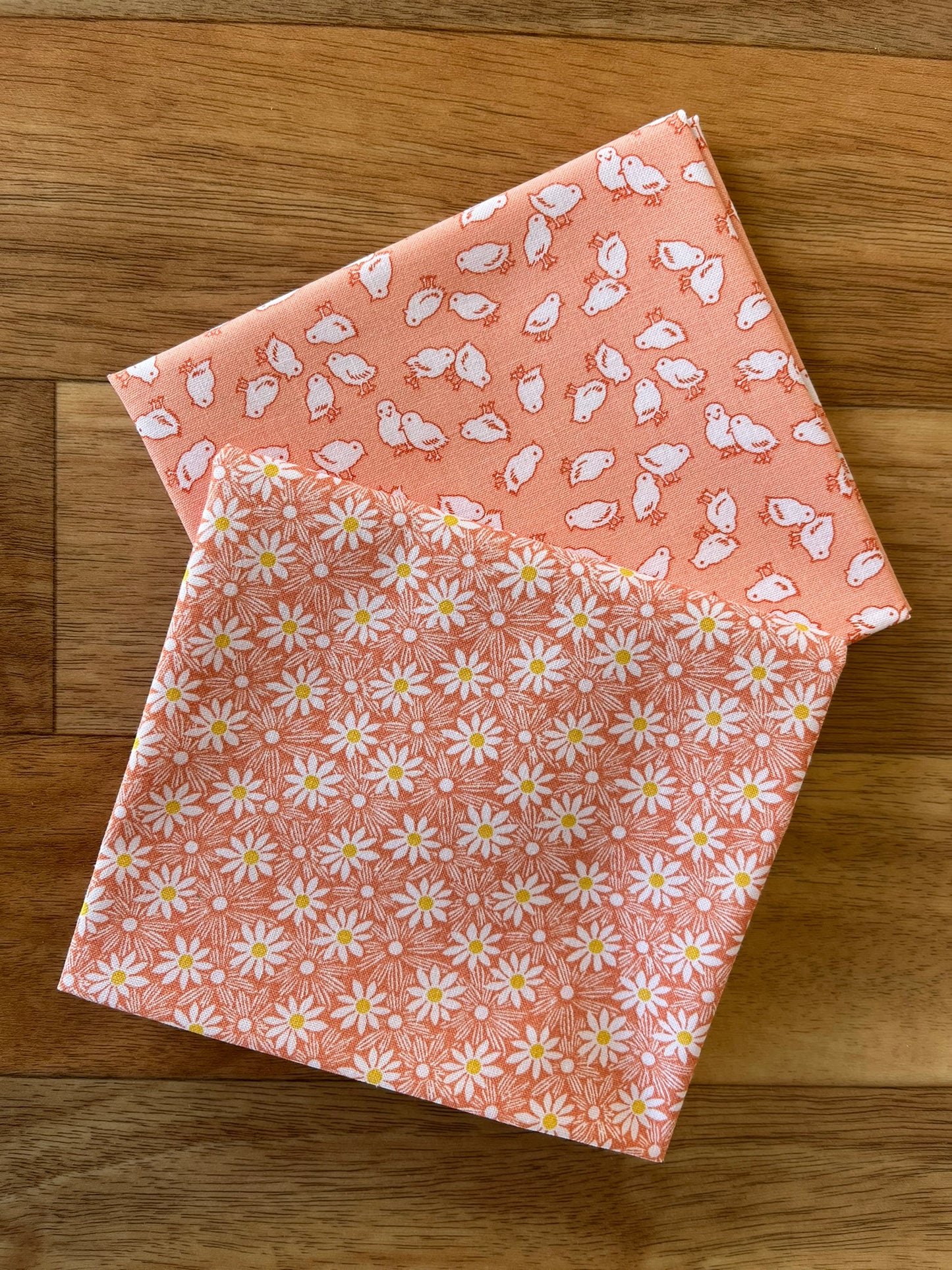 Nana Mae 7 Orange Fat Quarter Bundle by Henry Glass Fabrics