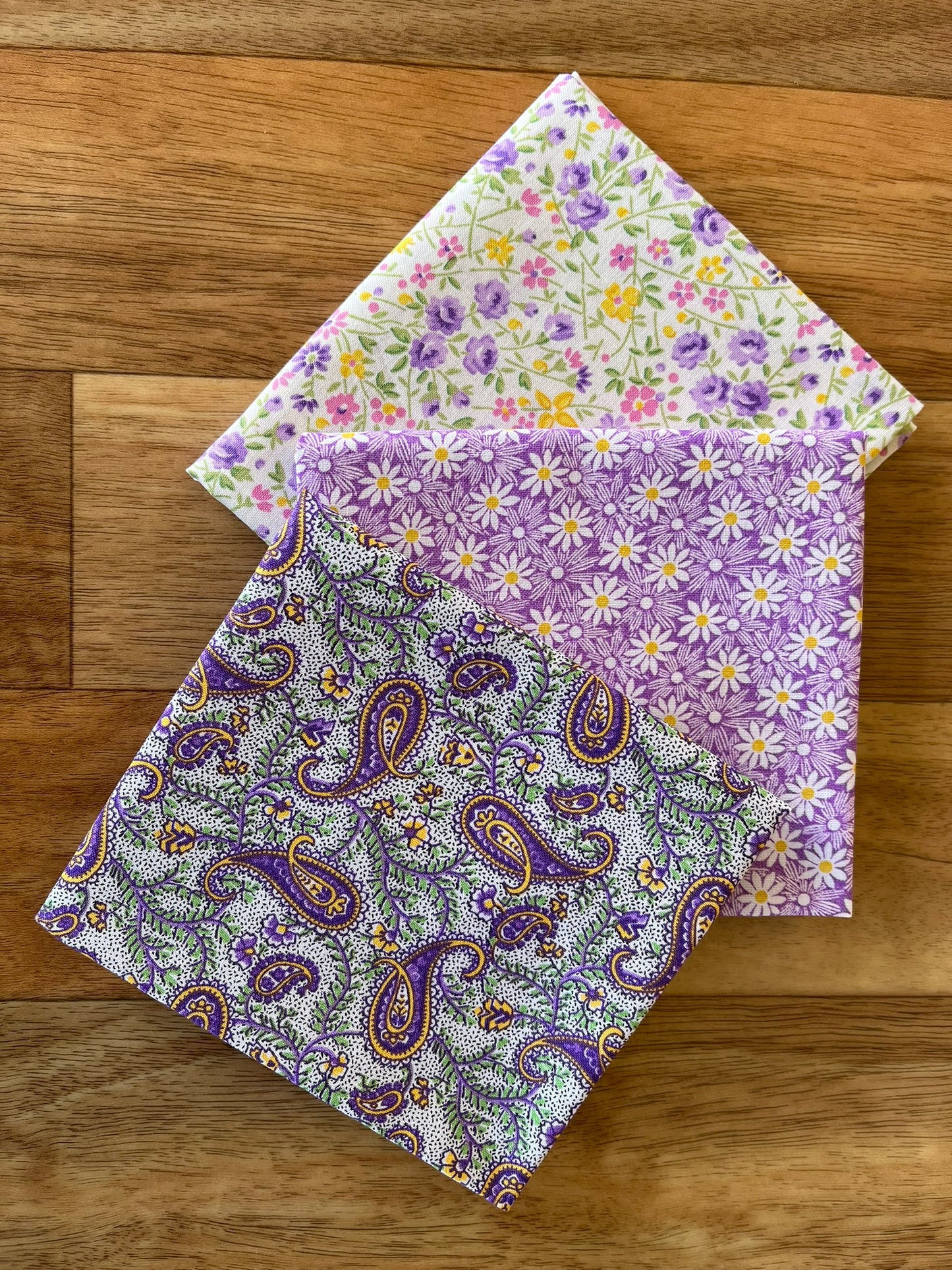 Nana Mae 7 Purple Fat Quarter Bundle by Henry Glass Fabrics