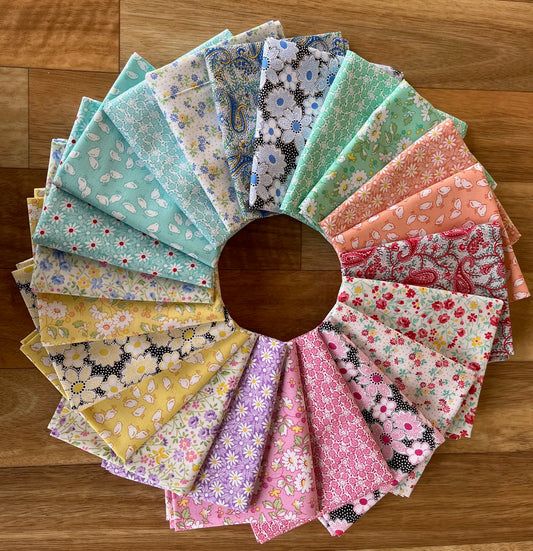 Nana Mae 7 Fat Quarter Bundle by Henry Glass Fabrics