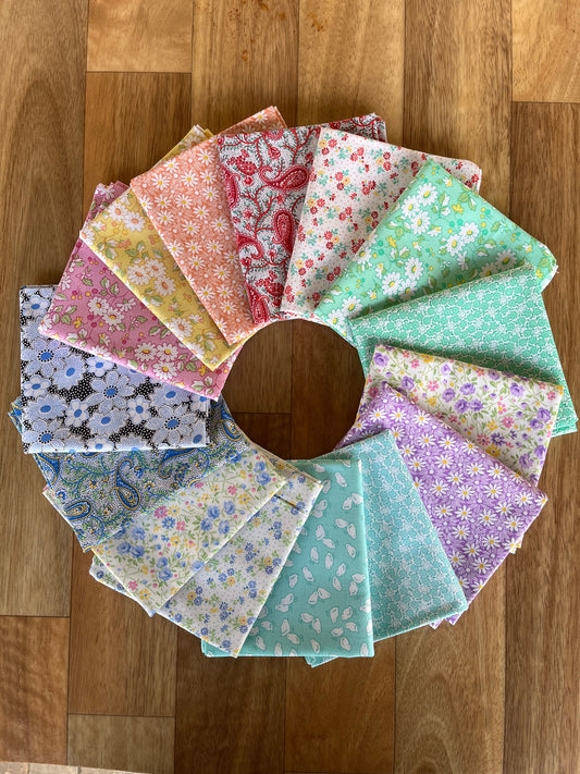 Nana Mae 7 Fat Quarter Bundle by Henry Glass Fabrics