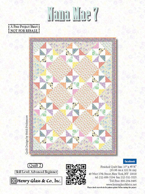 Nana Mae Quilt Kit No.2