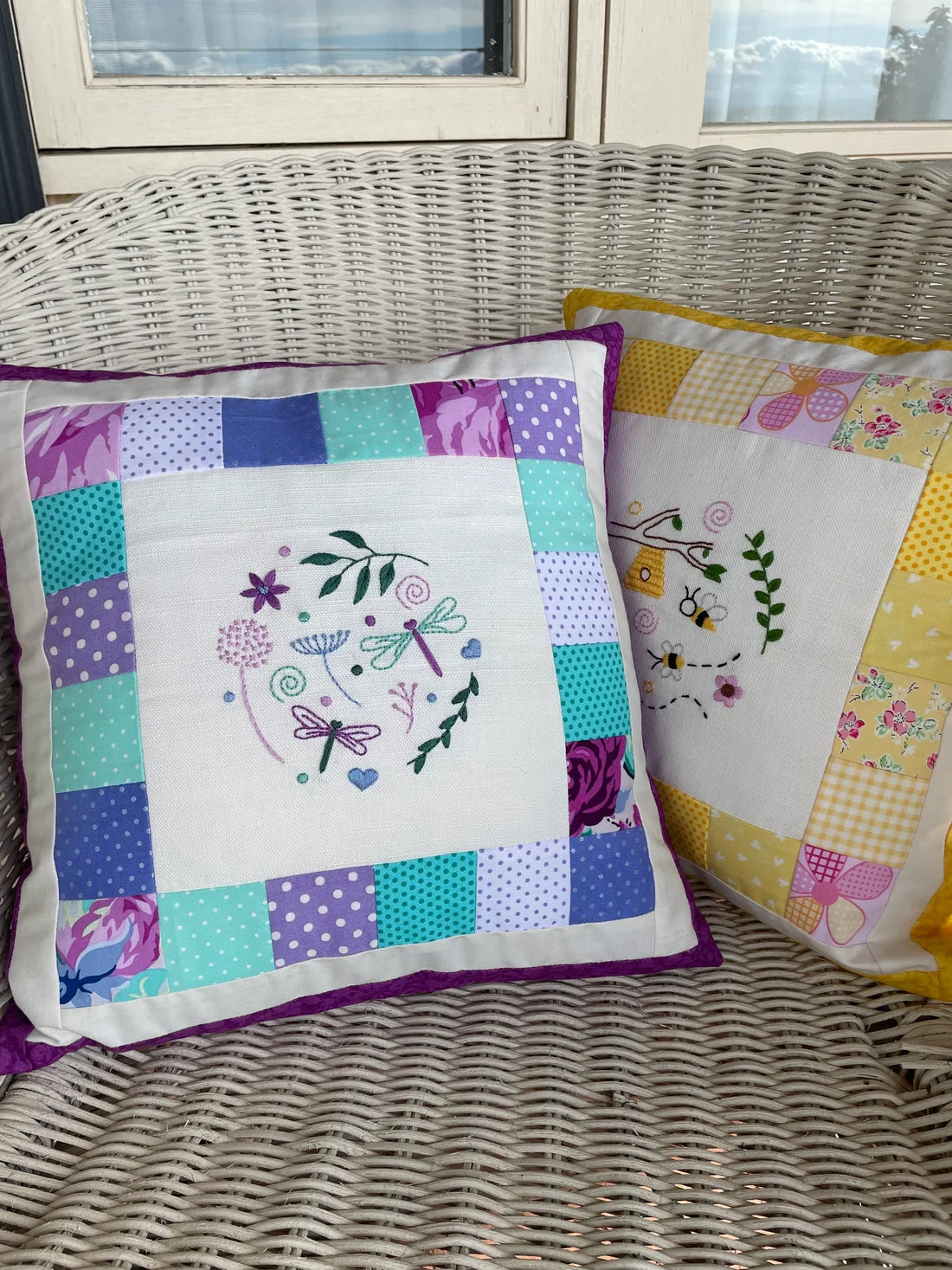 Nana's Garden Embroidery Kit from Peach Tree Designs