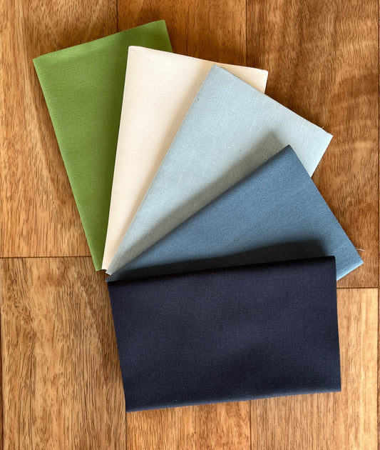 Nantucket Summer Coordinates Fat Eighth Bundle by Moda fabrics