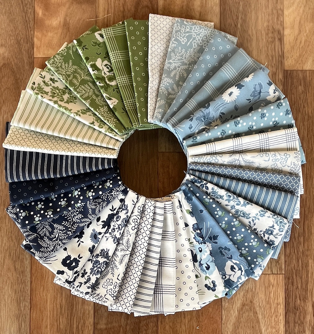 Nantucket Summer Fat Eighth Bundle by Camille Roskelley for Moda Fabrics