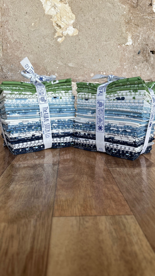 Nantucket Summer Fat Eighth Bundle by Camille Roskelley for Moda Fabrics