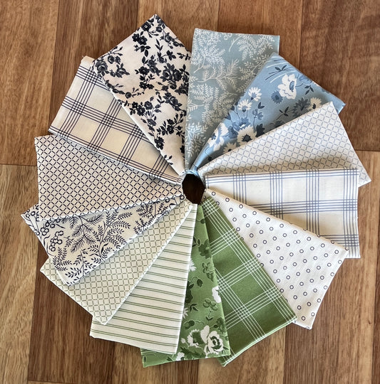 Nantucket Summer Fat Eighth Bundle by Camille Roskelley for Moda Fabrics