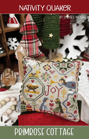 Nativity Quaker Cross Stitch Pattern Primrose Cottage Stitches