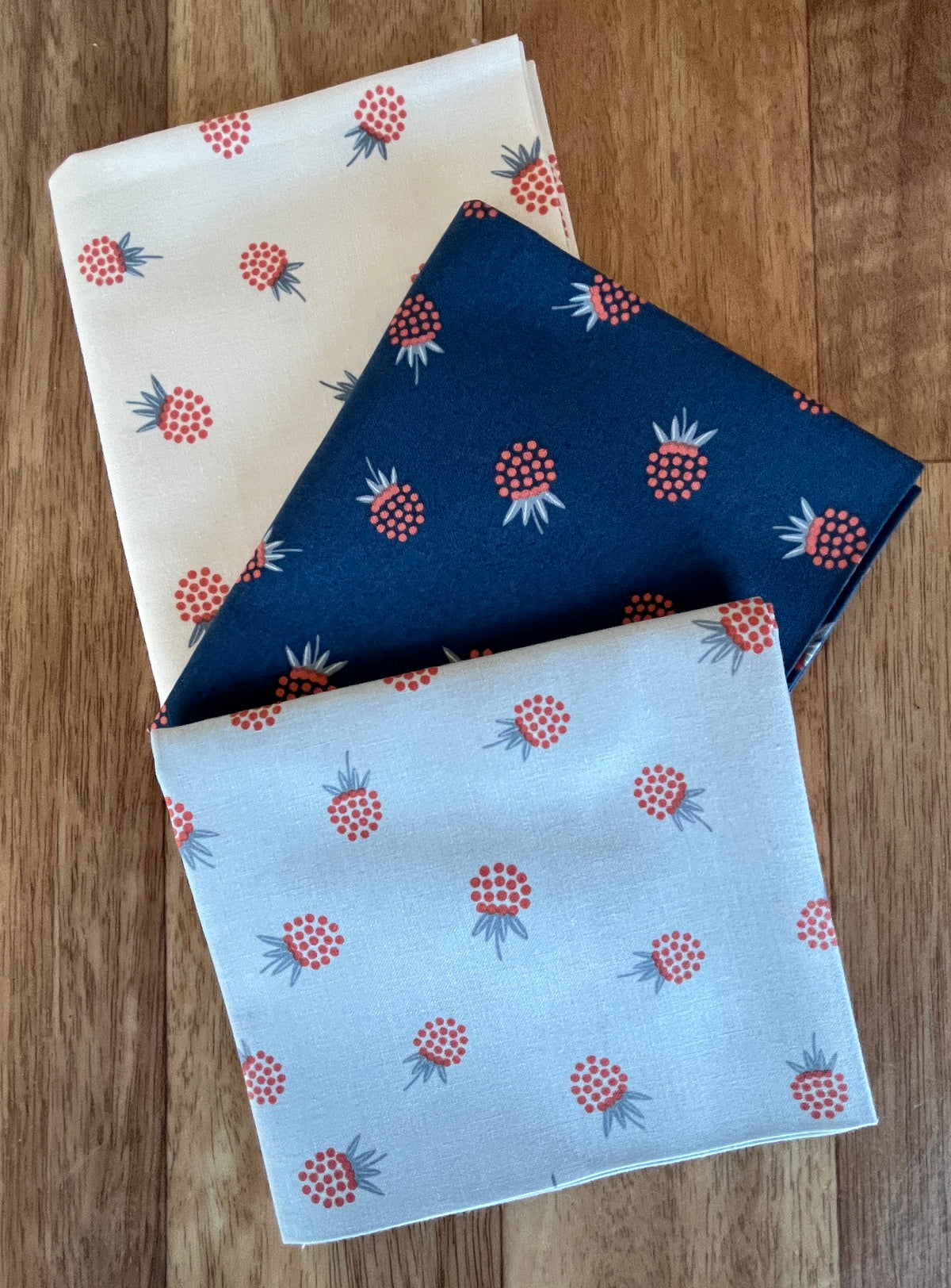 Natures Sketchbook Berries Fat Quarter Bundle by Elena Amo for Moda fabrics