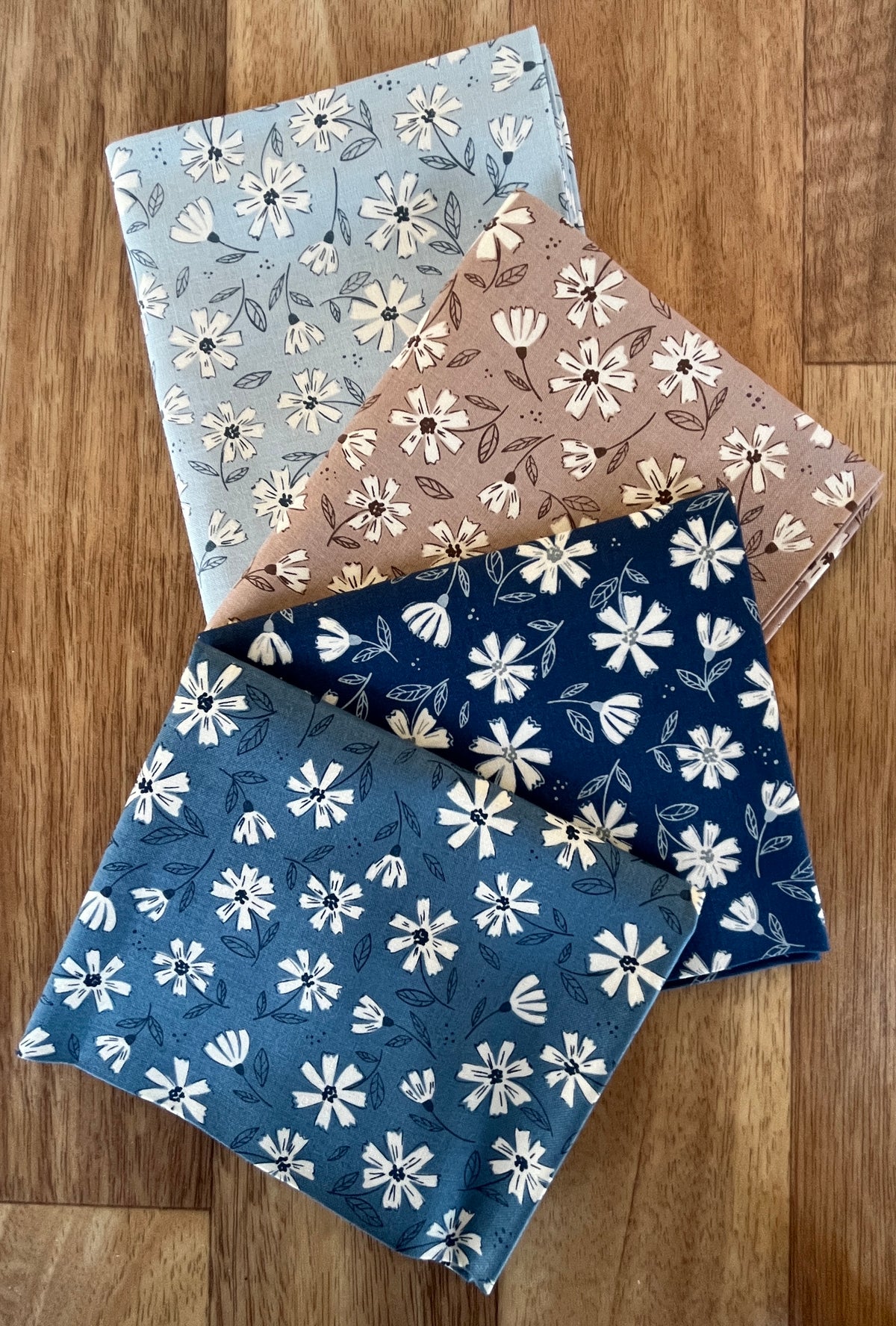 Natures Sketchbook Flowers Fat Quarter Bundle by Elena Amo for Moda fabrics