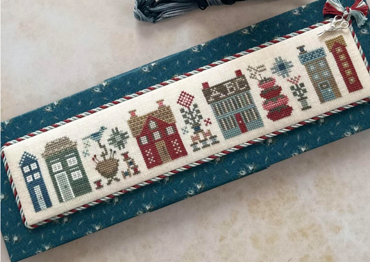 Needleworker's Tiny Town Cross Stitch Pattern Heart in Hand
