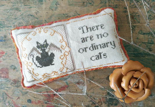 No Ordinary Cats Cross Stitch Pattern by Mojo Stitches