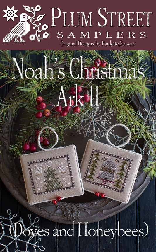 Noah's Christmas Ark II Cross Stitch Pattern Plum Street Samplers