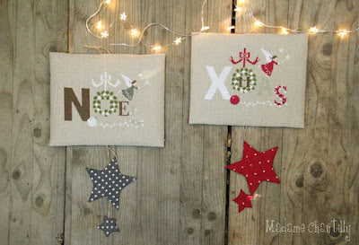 Noel & Christmas Cross Stitch Pattern by Madame Chantilly