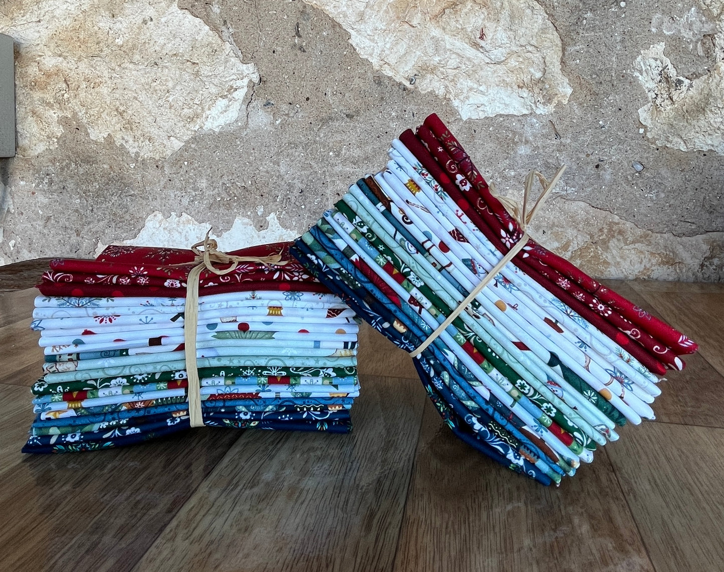 Nordic Holiday Village Fat Eighth Bundle by Mary Jane Carey for Henry Glass Fabrics