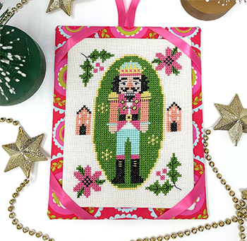 Nordic Nutcracker Cross Stitch Pattern by Tiny Modernist