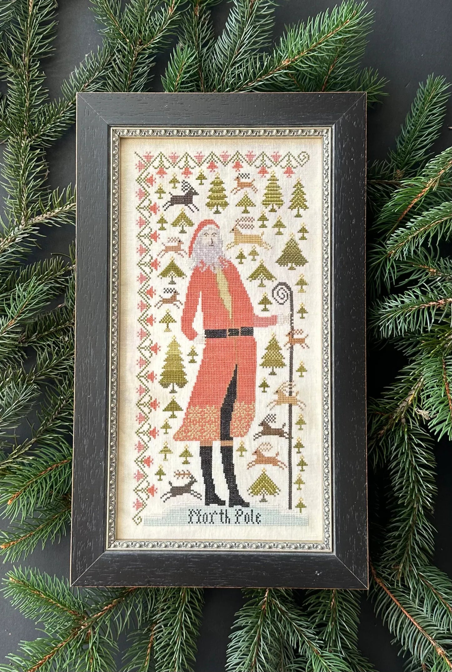 North Pole Cross Stitch Pattern by Kathy Barrick