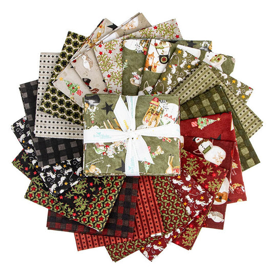 Northern Christmas Fat Eighth Bundle by Teresa Kogut for Riley Blake Fabrics